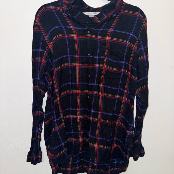 Multicolor Super Soft Plaid Shirt - Picture 1 of 3